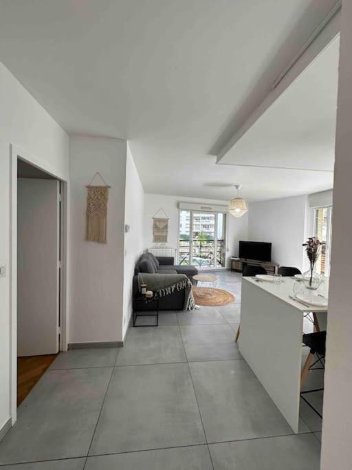 Charmant T3 Moderne Climatise Villeurbanne Esterno foto