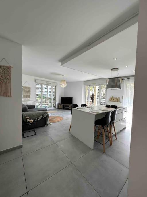 Charmant T3 Moderne Climatise Villeurbanne Esterno foto