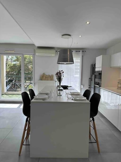 Charmant T3 Moderne Climatise Villeurbanne Esterno foto