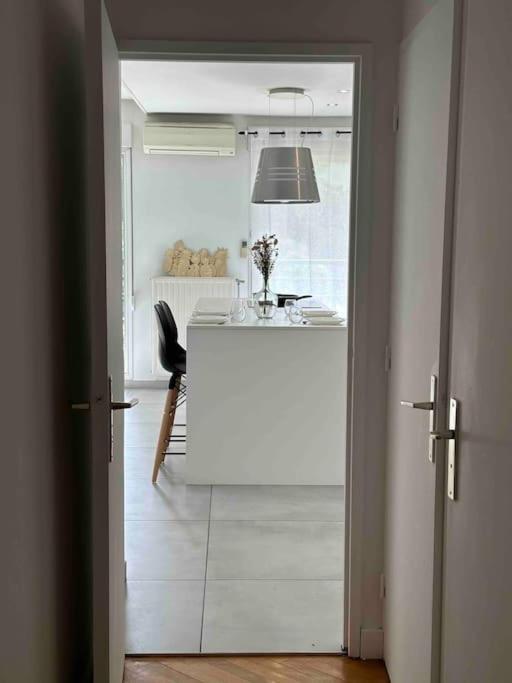 Charmant T3 Moderne Climatise Villeurbanne Esterno foto